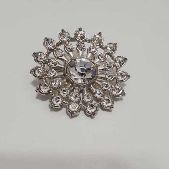 Liz claiborne  Rhinestone Brooch 🌴 - Picture 5 of 9